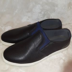 NIB Mens French Laundry Size 10.5 Black Loafer